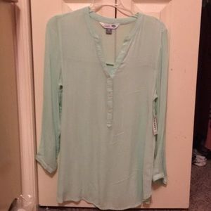 Light blue blouse